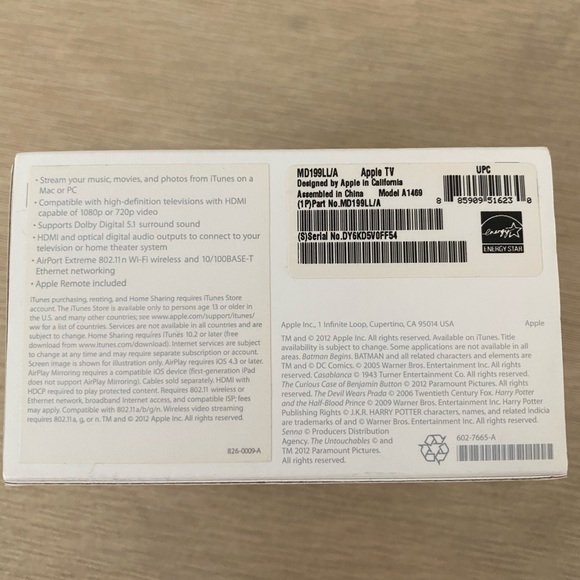 AppleTV - 3rd Generation - Picture 6 of 7